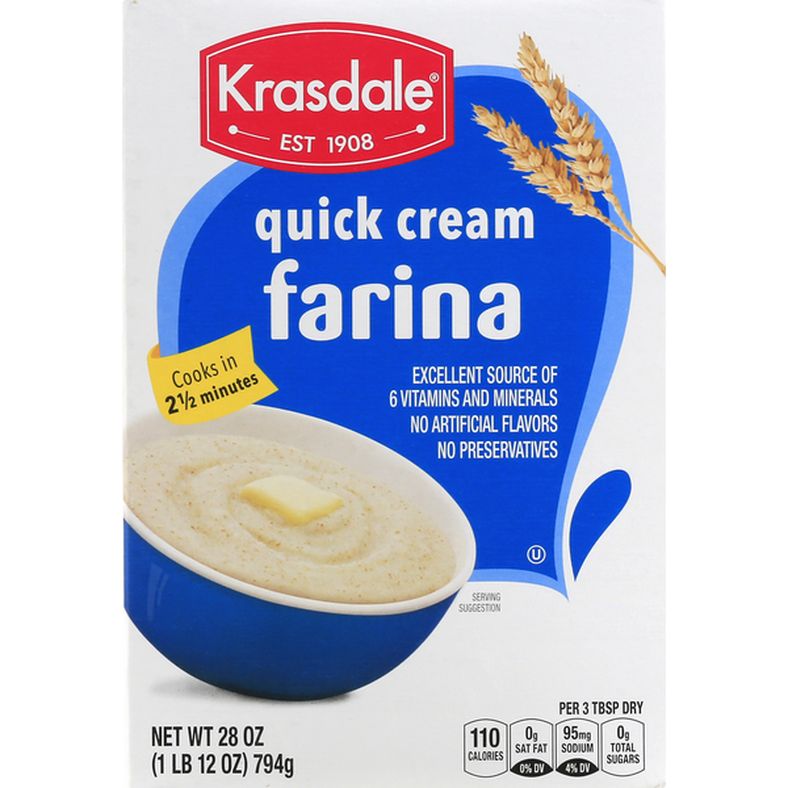 Krasdale Farina, Quick Cream