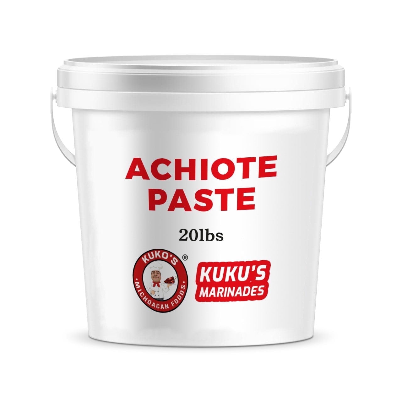 Kuko's Adobos Achiote Annatto Paste Food Service Bucket 20 Pounds