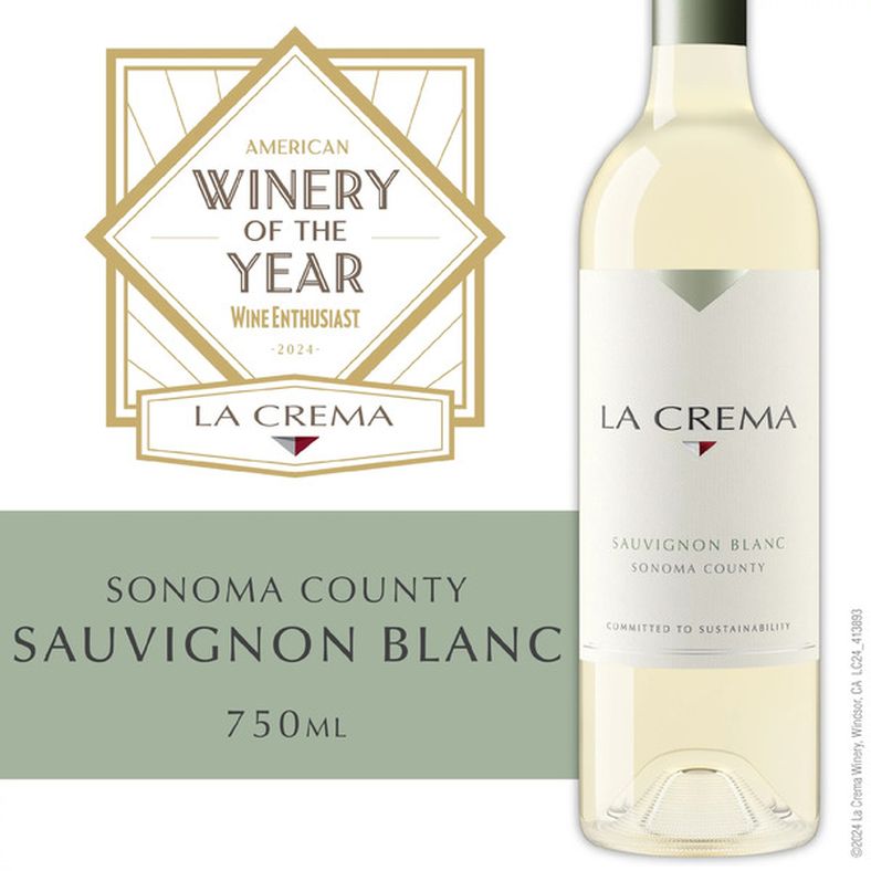 La Crema Sauvignon Blanc Sonoma County White Wine