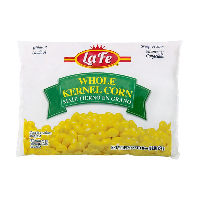 La Fe Whole Kernel Corn, Maíz en Grano
