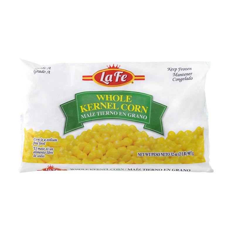 La Fe Whole Kernel Corn, MaÍz Tierno en Grano