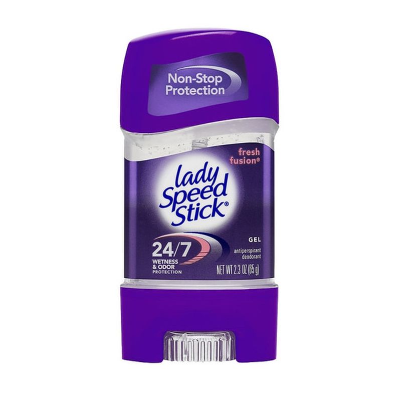 Lady Speed Stick Invisible Dry Antiperspirant/Deodorant, Power, Fresh Fusion, Gel
