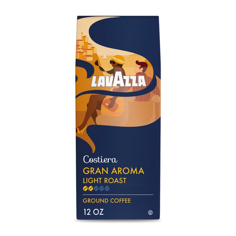 Lavazza Costiera Gran Aroma Light Roast Ground Coffee