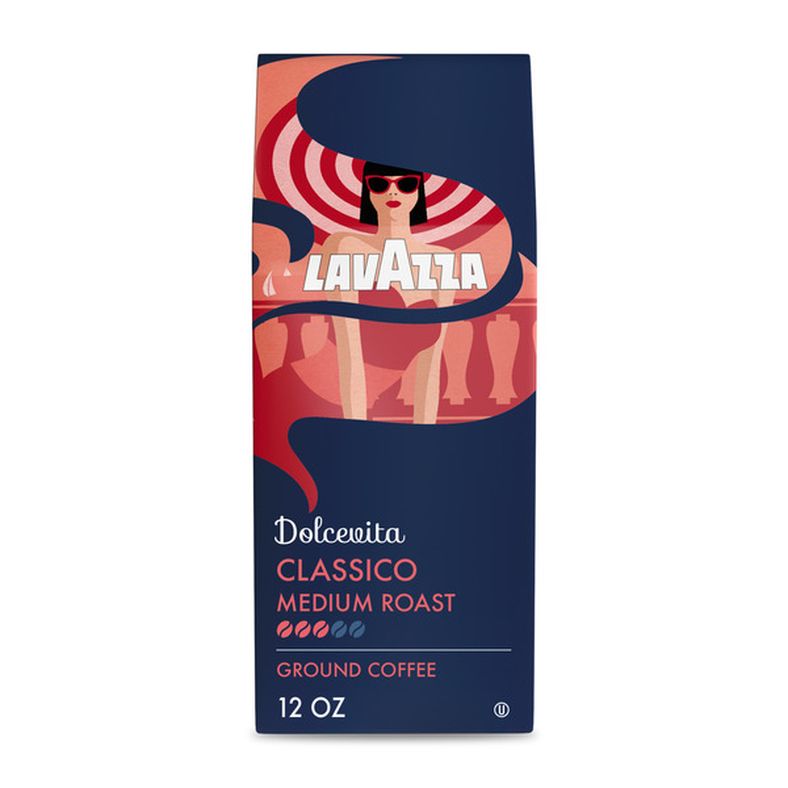 Lavazza Dolcevita Classico Medium Roast Ground Coffee
