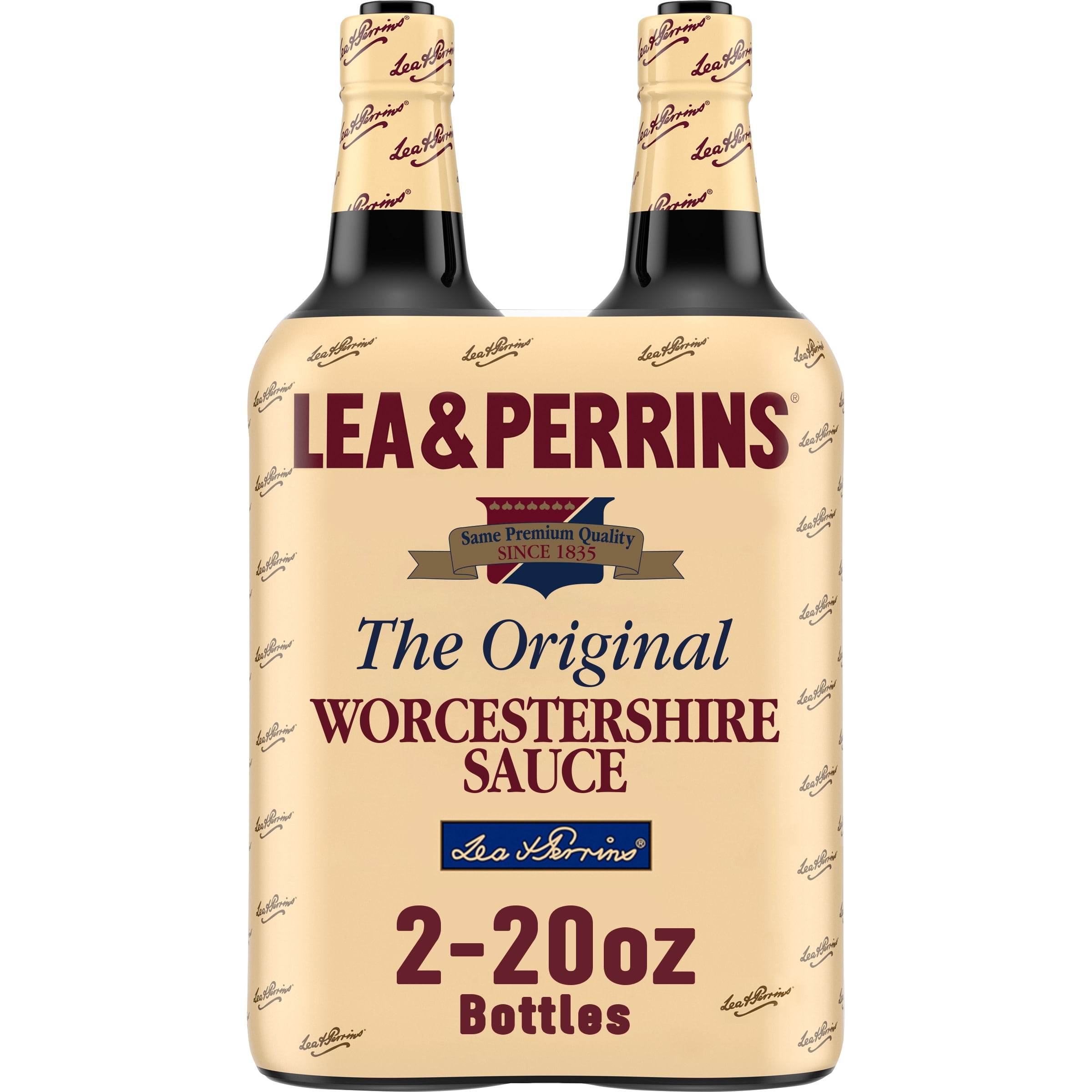 Lea & Perrins The Original Worcestershire Sauce, 2 ct Pack, 20 fl oz Bottles