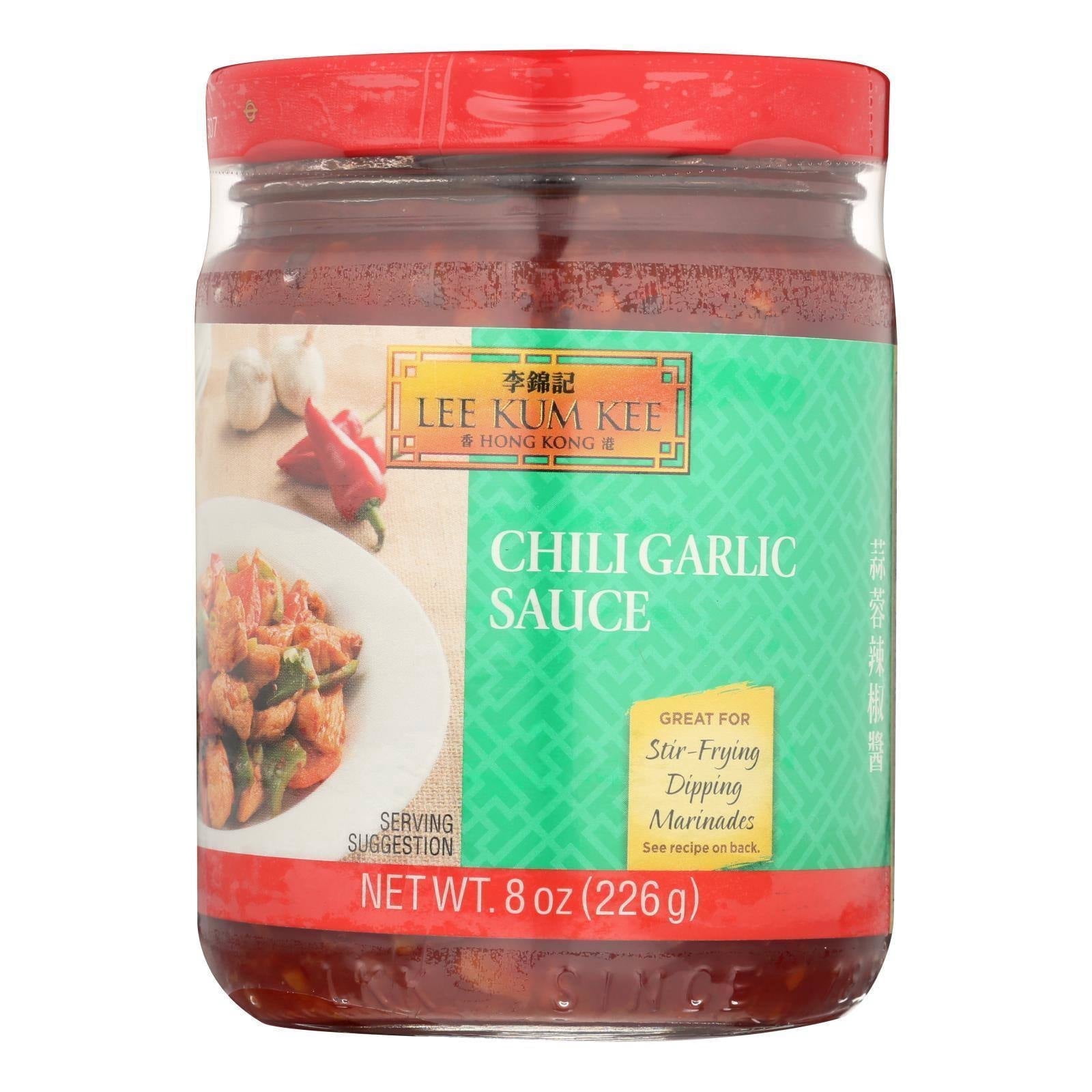 LEE KUM KEE - Authentic Chili Garlic Sauce for Marinating and Dipping - 8 oz, Case of 6
