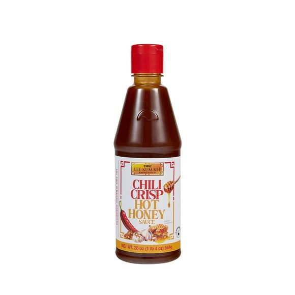 Lee Kum Kee Chili Crisp Hot Honey Sauce (20 oz - 1 Pack) Sweet & Spicy