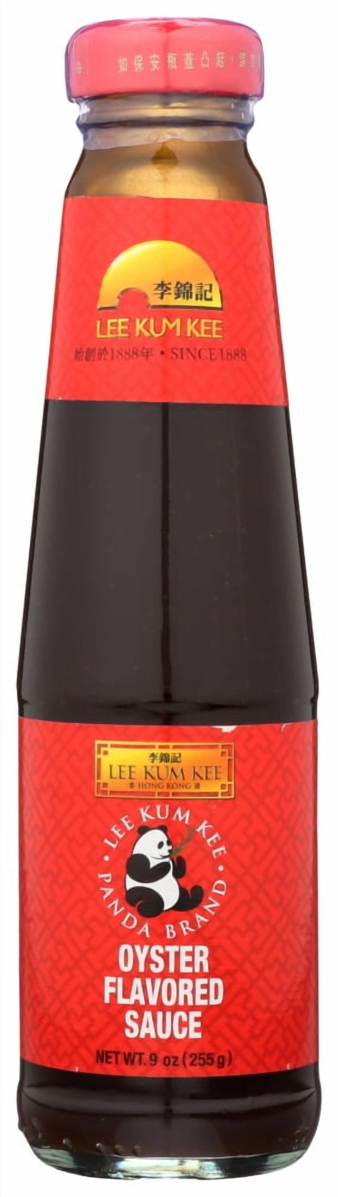 Lee Kum Kee Panda Brand Oyster Flavored Sauce 9oz Glass Bottle