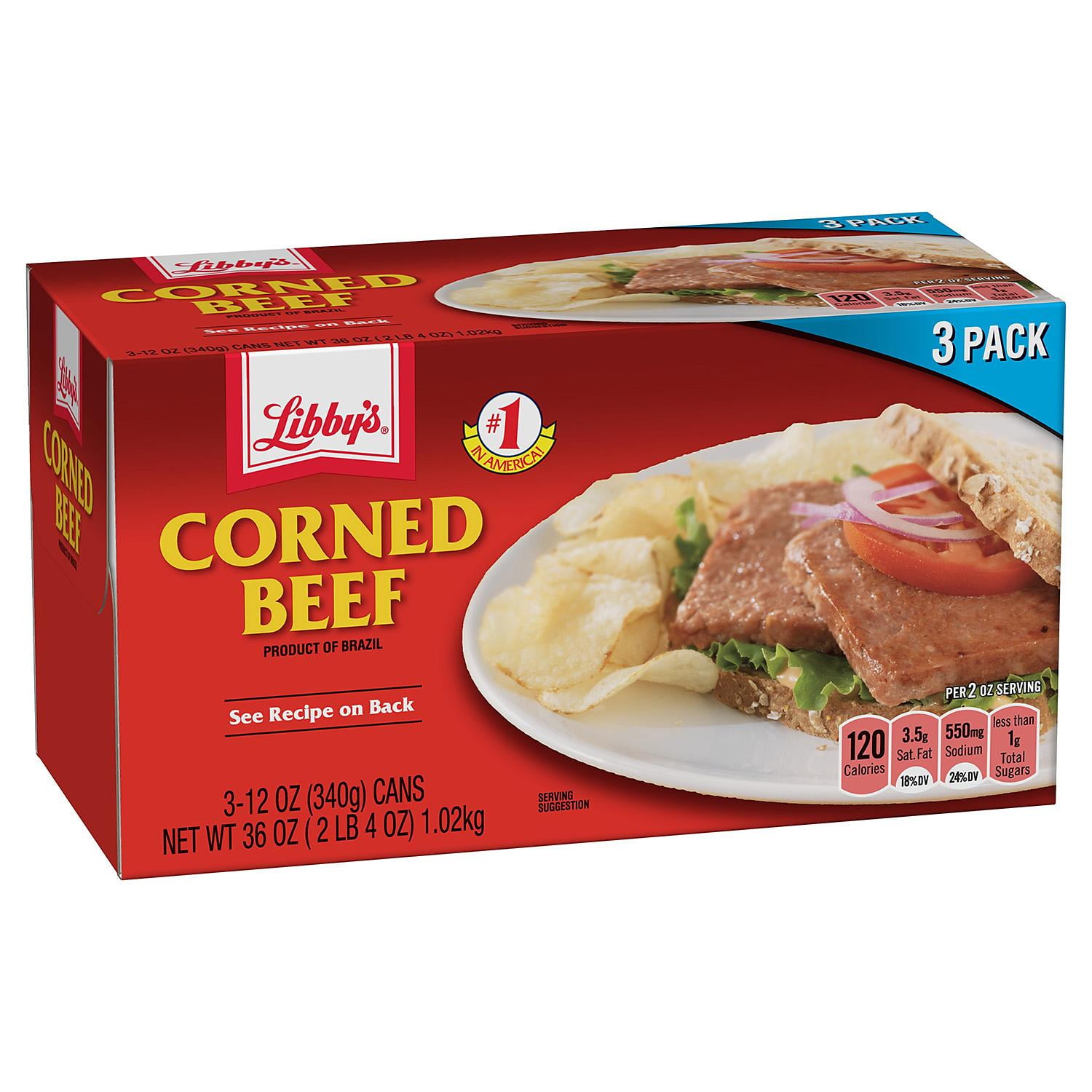 LIBBYS CORNED BEEF 3PK