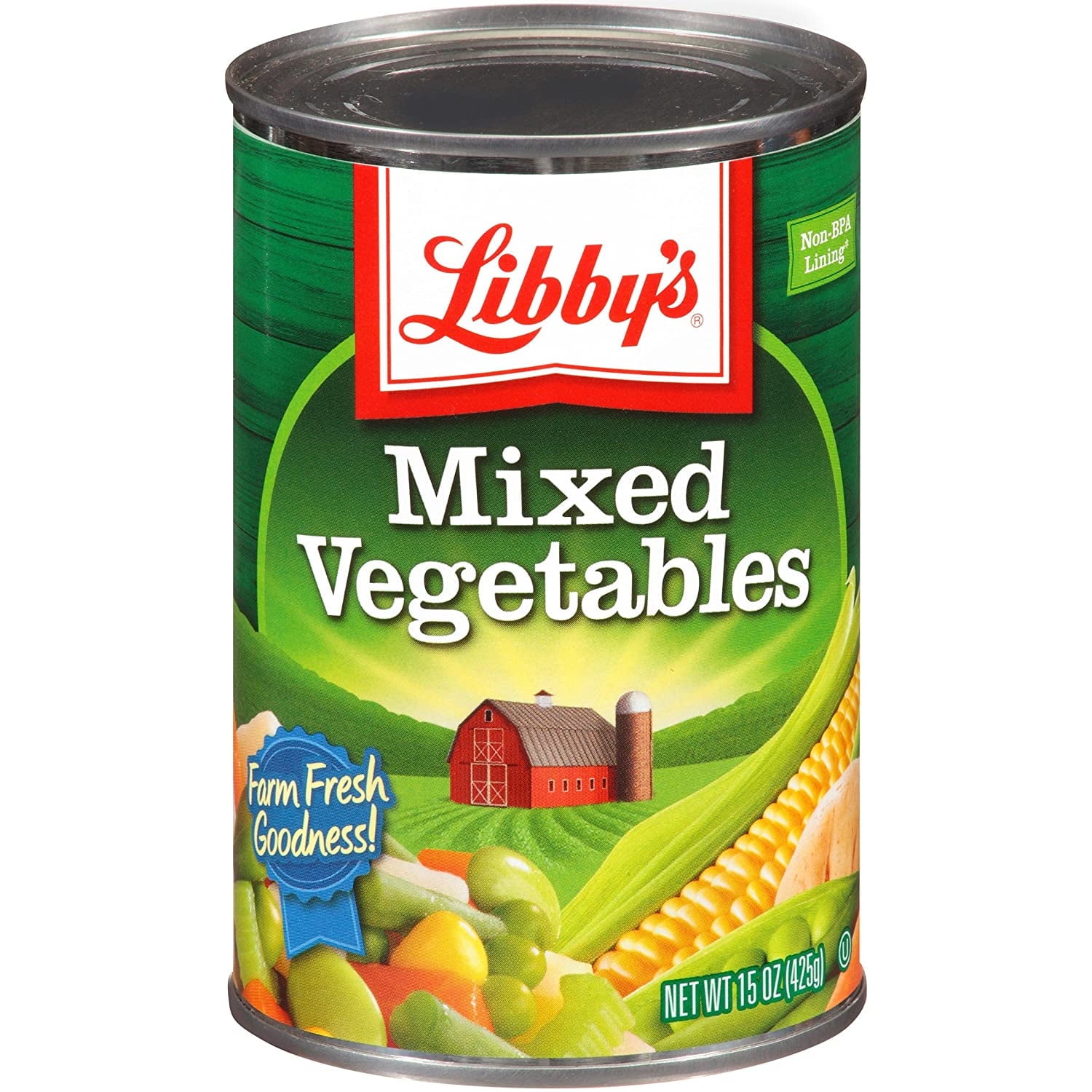 Libby's Mixed Vegetables, 15-Ounce Cans, Quantity of 6