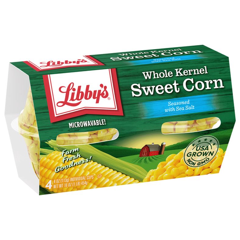 Libby's Whole Kernel Sweet Corn Lightly Seasoned with Sea Salt