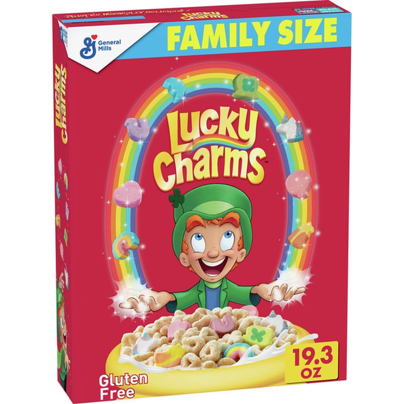Lucky Charms Marshmallow Breakfast Cereal with Unicorns, Gluten Free