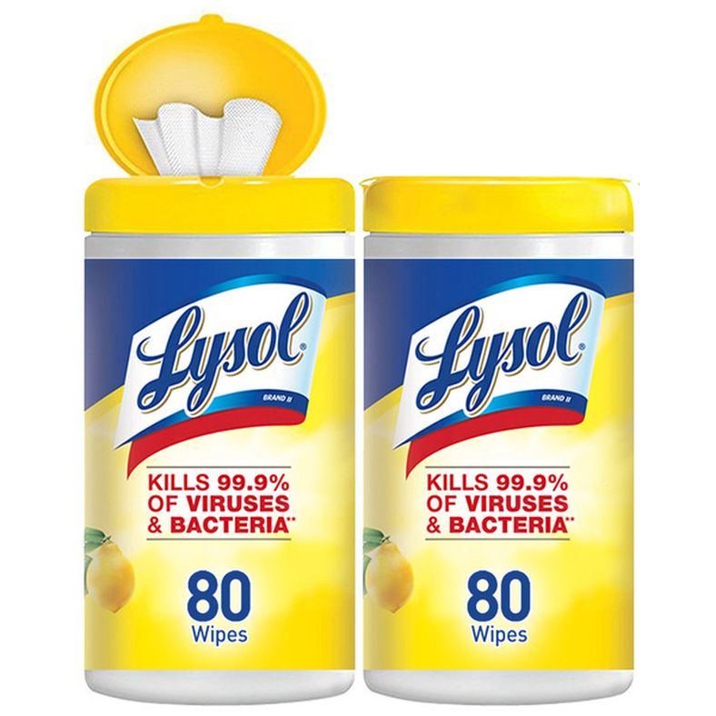 Lysol Disinfecting Wipes Lemon & Lime Blossom