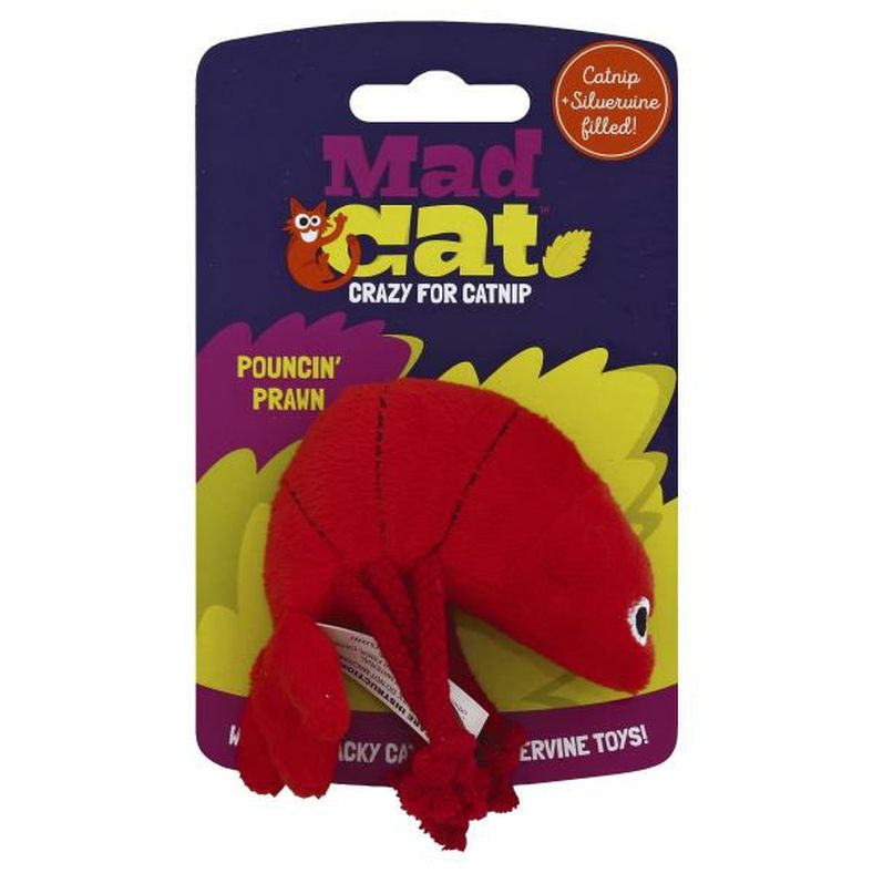 Mad Cat Assorted Cat Toys Wild & Wacky Catnip Silvervine Toys