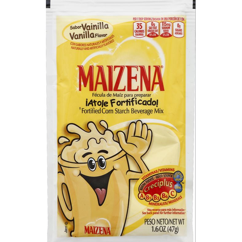 Maizena Fortified Corn Starch, Vanilla Flavor