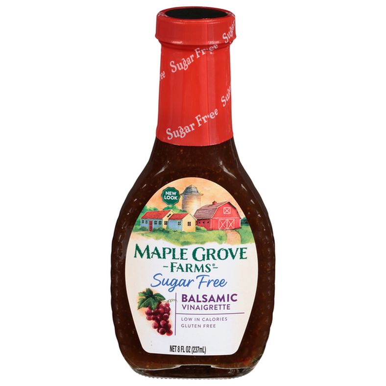 Maple Grove Farms of Vermont Vinaigrette, Sugar Free, Balsamic