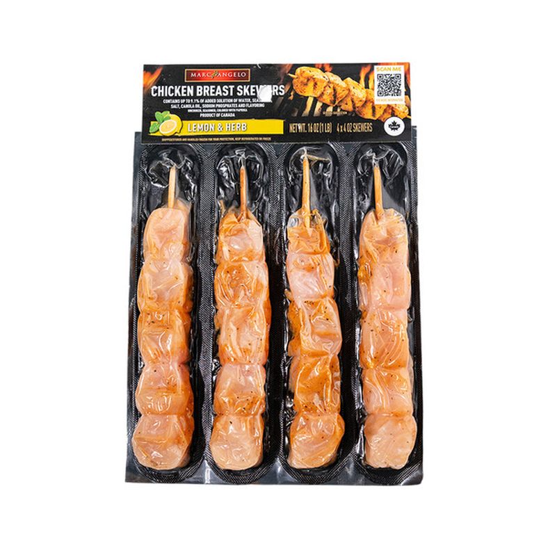 Marcangelo Lemon & Herb Chicken Skewers