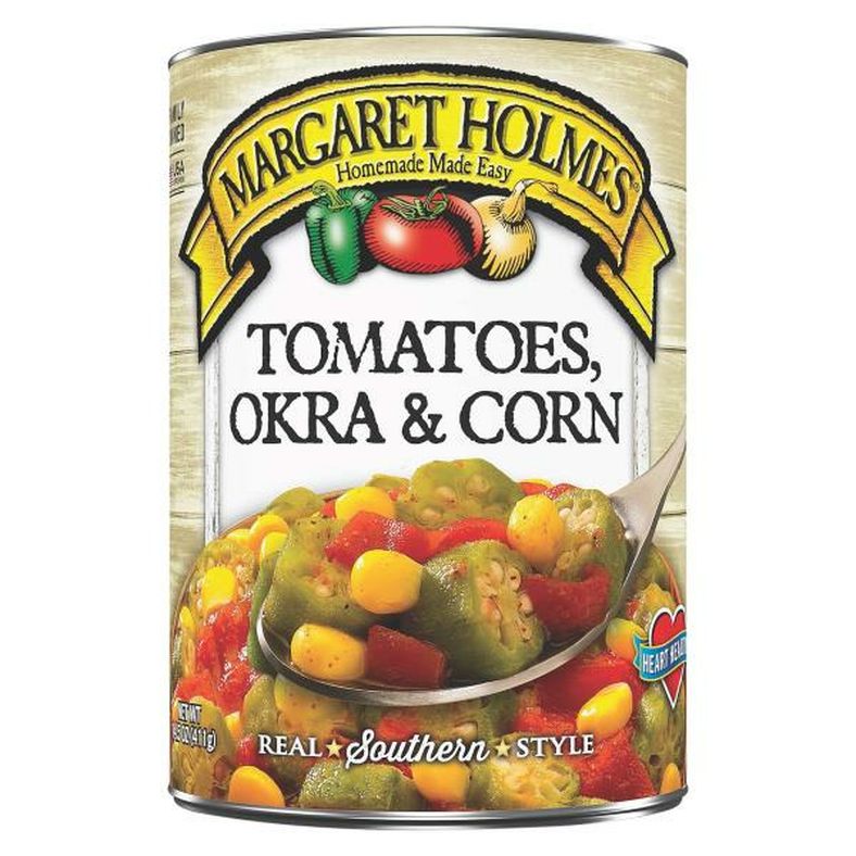 Margaret Holmes Tomatoes, Okra and Corn