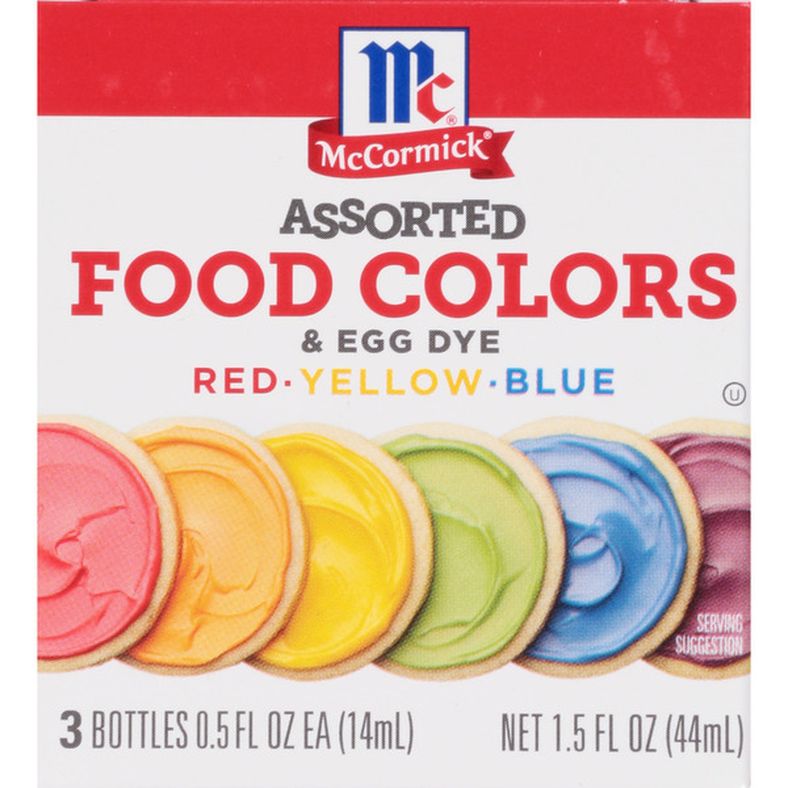McCormick Assorted Food Colors & Egg Dye