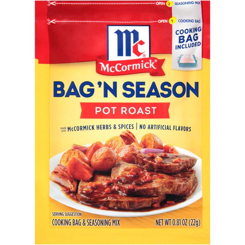 McCormick® Bag 'n Season® Pot Roast Cooking & Seasoning Mix