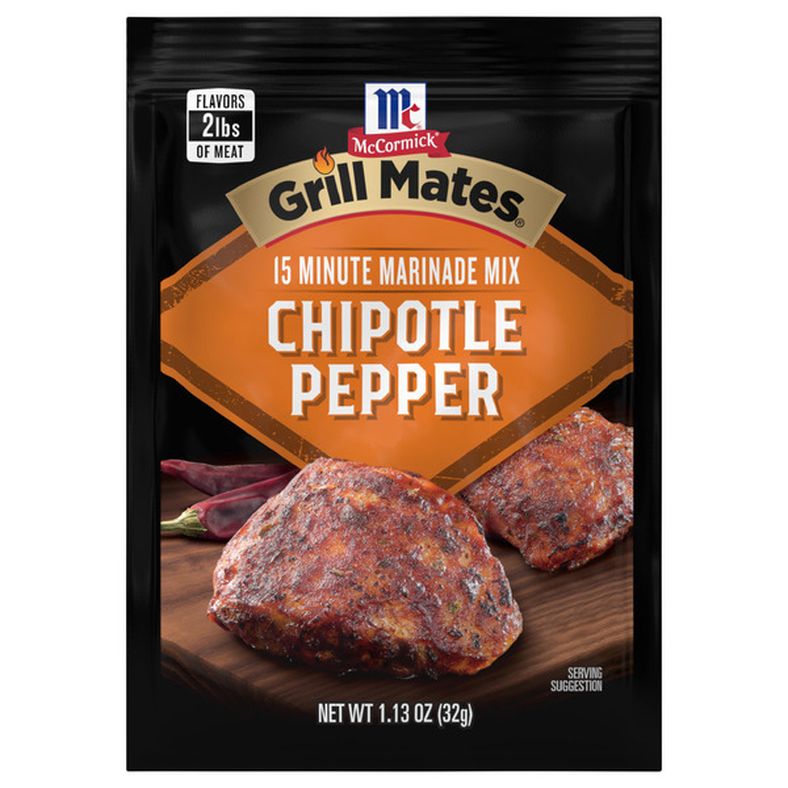 McCormick® GRILL MATES Chipotle Pepper Marinade Seasoning Mix