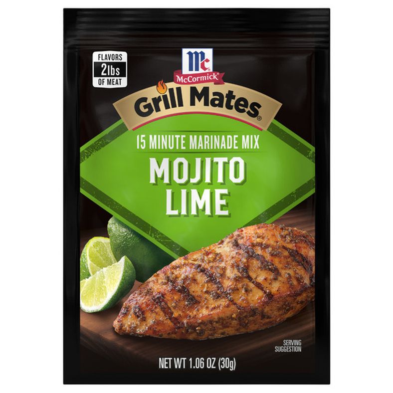 McCormick® GRILL MATES Mojito Lime Marinade Mix