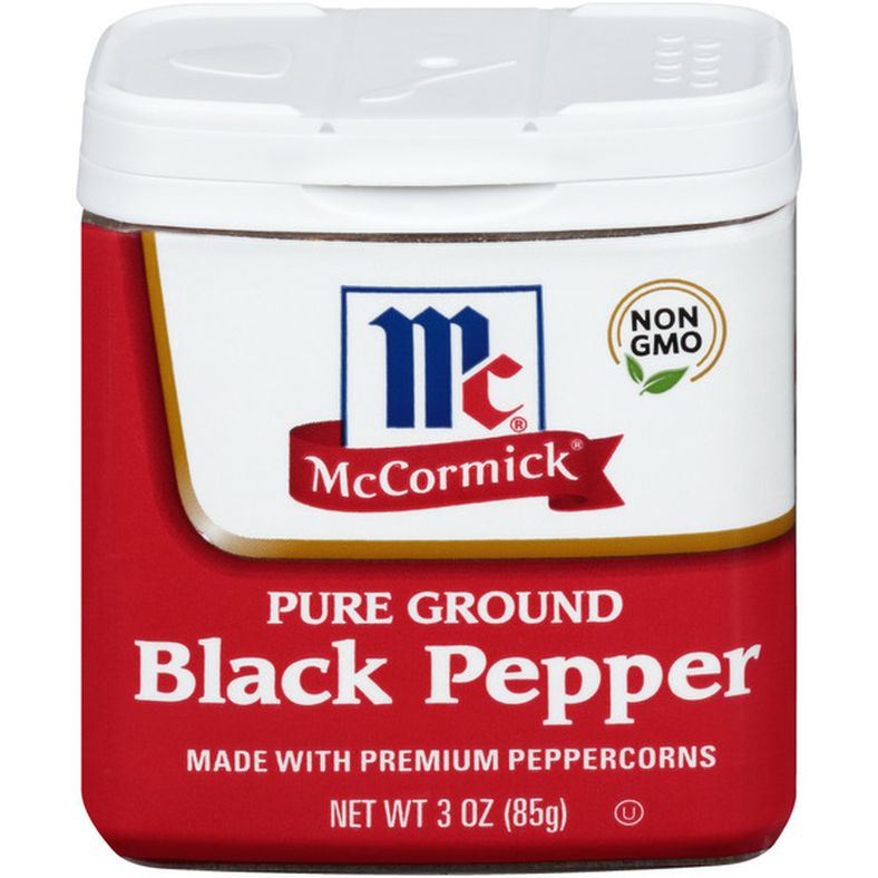 McCormick Ground Black Pepper