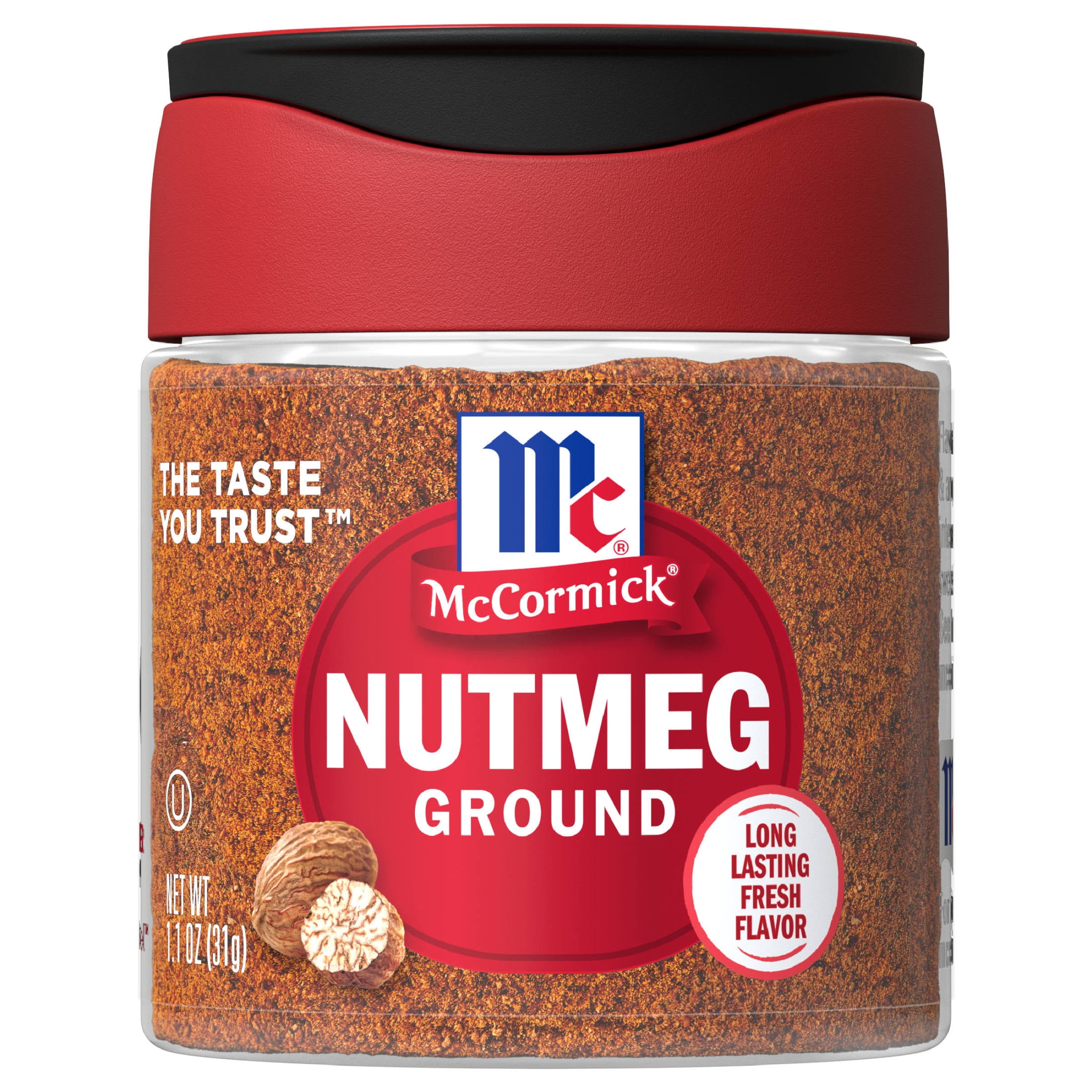 McCormick Kosher Ground Nutmeg, 1.1 oz Bottle