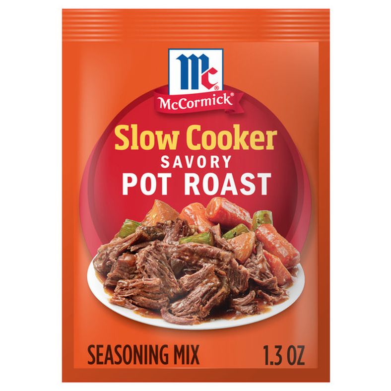 McCormick® Slow Cooker Savory Pot Roast Seasoning Mix