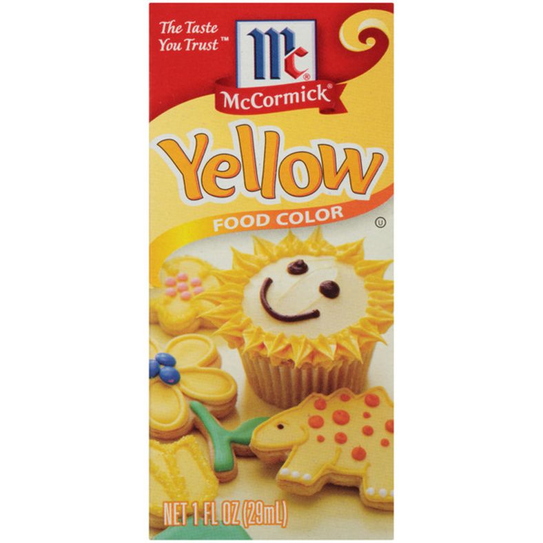 McCormick Yellow Food Color