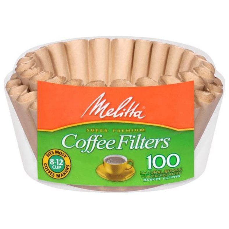 Melitta Coffee Filters, Paper, Natural Brown