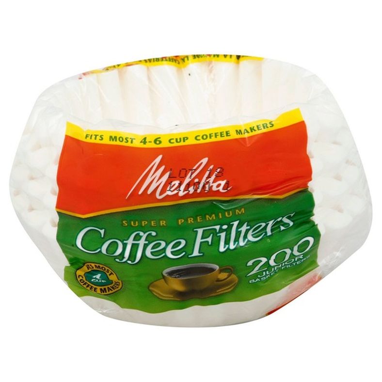 Melitta Coffee Filters, Super Premium, Junior Basket