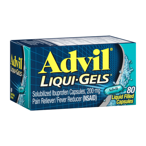 Advil Pain Reliever and Fever Reducer (80 ct)