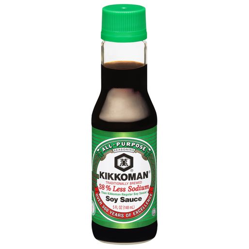 Kikkoman Less Sodium Soy Sauce (5 oz)