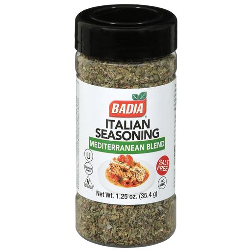 Badia Spices Salt Free Mediterranean Blend Italian Seasoning (1 25 oz)