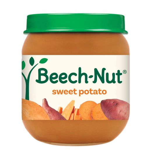 Beech-Nut Naturals Stage 1 Baby Food, Sweet Potato, 4 oz Jar (4 oz)