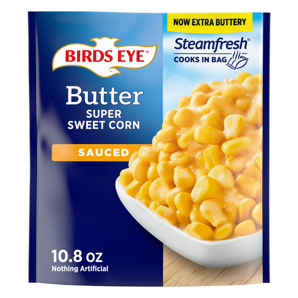 Birds Eye Chef's Favorites Lightly Sauced Super Sweet Corn with Butte (10 8 oz)