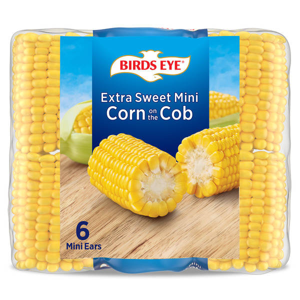 Birds Eye Extra Sweet Mini Corn On The Cob, Frozen Vegetables (12 5 oz)