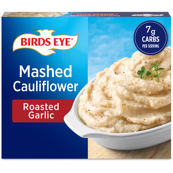 Birds Eye Roasted Garlic Mashed Cauliflower, Frozen Vegetable (12 oz)