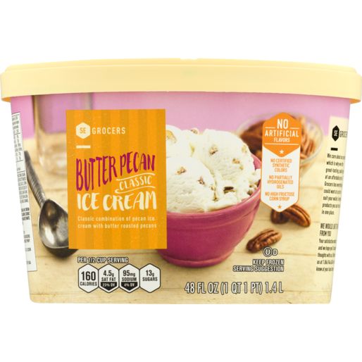 SE GROCERS Classic Ice Cream Butter Pecan