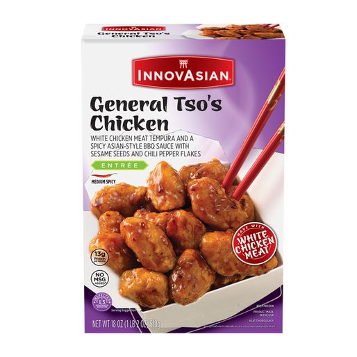 InnovAsian General Tso's Chicken, Frozen Multi-Serve Entrée (22 oz)