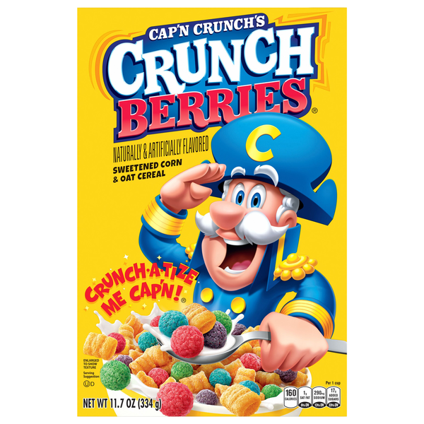 Cap'N Crunch Sweetened Corn & Oat Cereal (11 oz)