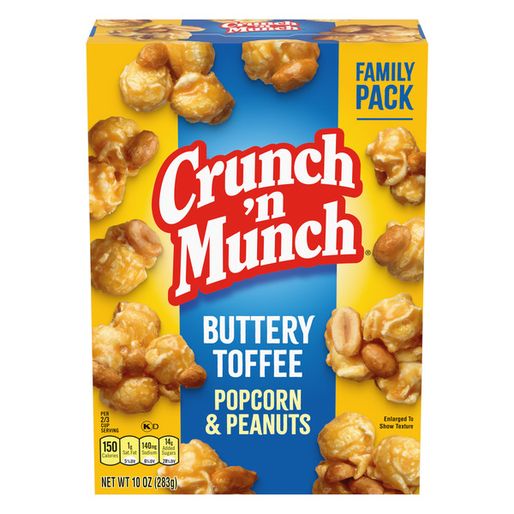 Crunch ‘n Munch Buttery Toffee Popcorn with Peanuts (7 oz)