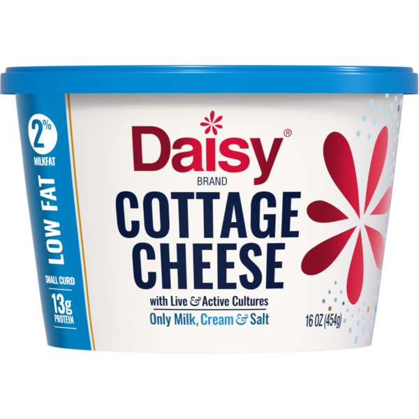Daisy Low Fat 2% Milkfat Small Curd Cottage Cheese (16 oz)