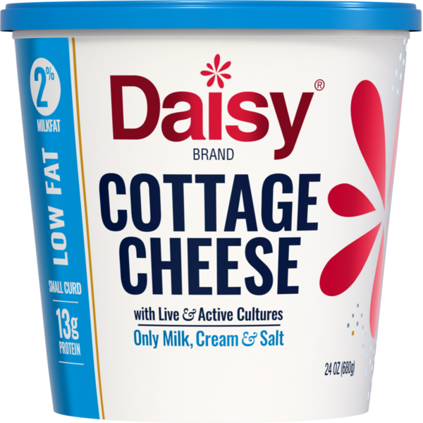 Daisy Low Fat 2% Milkfat Small Curd Cottage Cheese (24 oz)