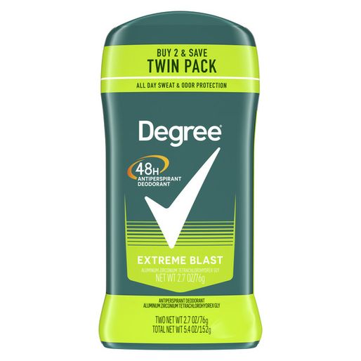 Degree Antiperspirant Deodorant Extreme Blast (2 65 oz)