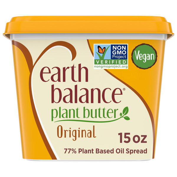 Earth Balance Plant Butter Original Plant Based Oil Spread