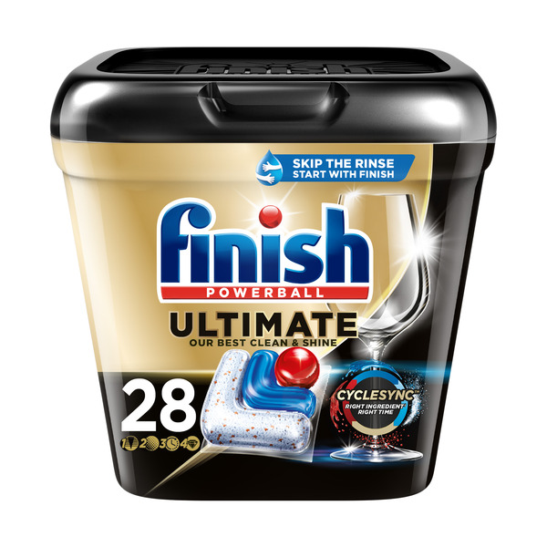 Finish® Powerball Ultimate Dishwasher Tablets (75 oz)
