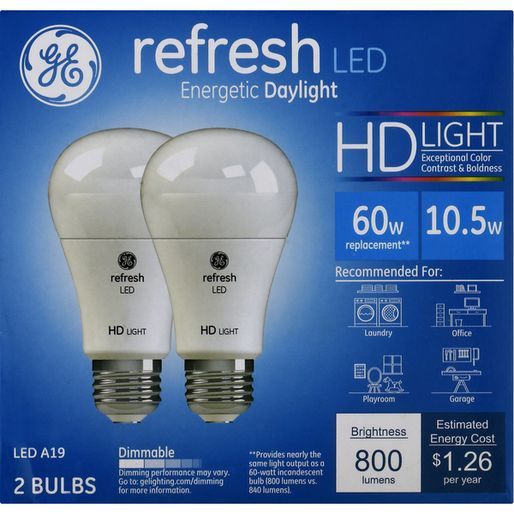 GE LED 13 Watts Daylight Bulbs (59702597 g)