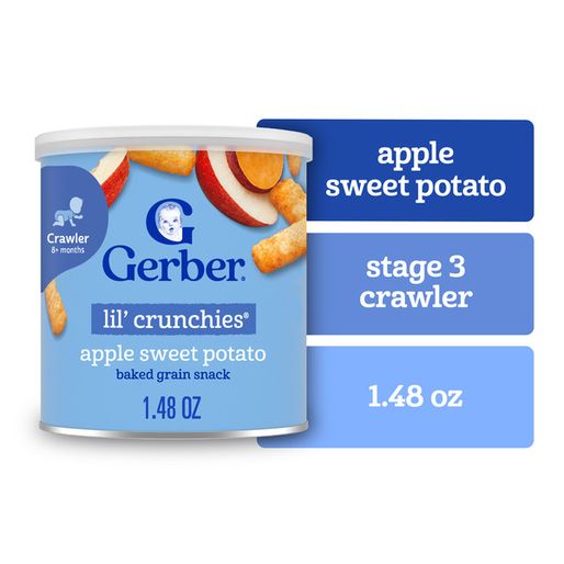 Gerber Baked Corn Snack, Apple Sweet Potato (29994392 g)